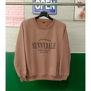 SUNNYDALE SWEATER KOREA - PAKAIAN WANITA SWEATER CREWNECK