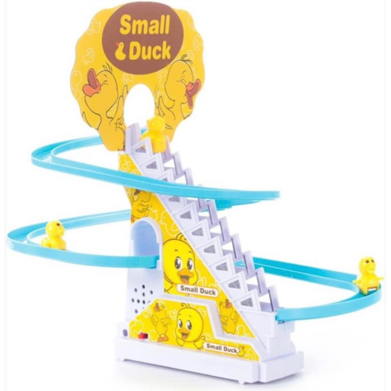 Mainan Anak Track Tangga Small Duck - Mainan Track Set Slide Karakter - Mainan Track Set