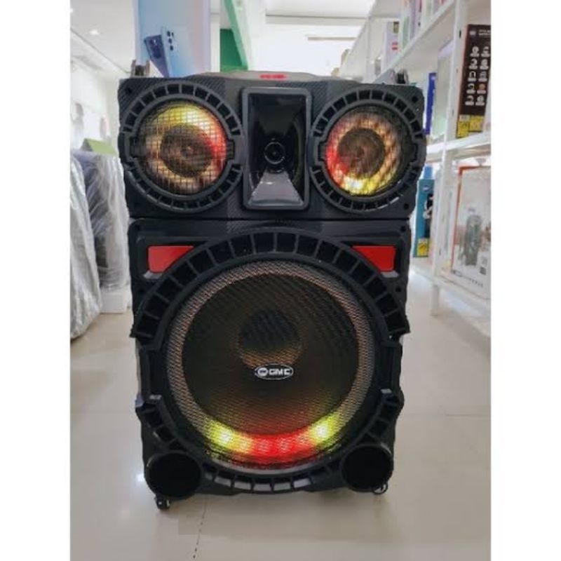 SPEAKER BLUETOOTH WIRELESS GMC 899K 15 INCH FREE 2 MIC WIRELESS