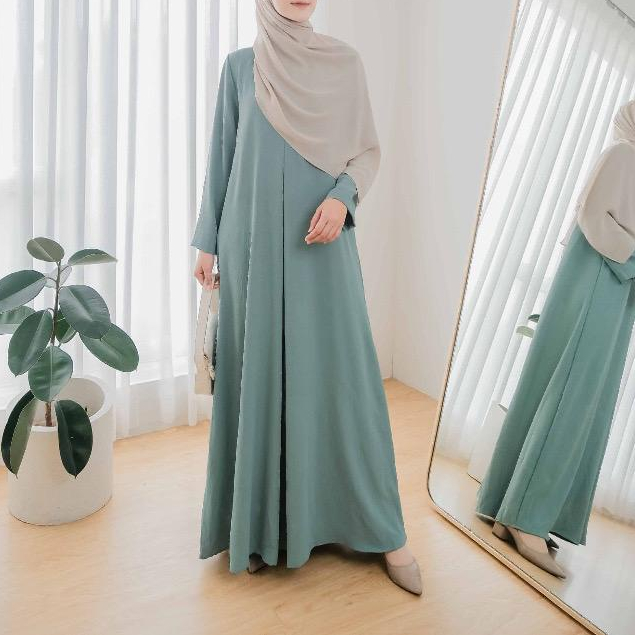 KAFIYA BASIC ABAYA POLOS / DRESS GAMIS PLAIN