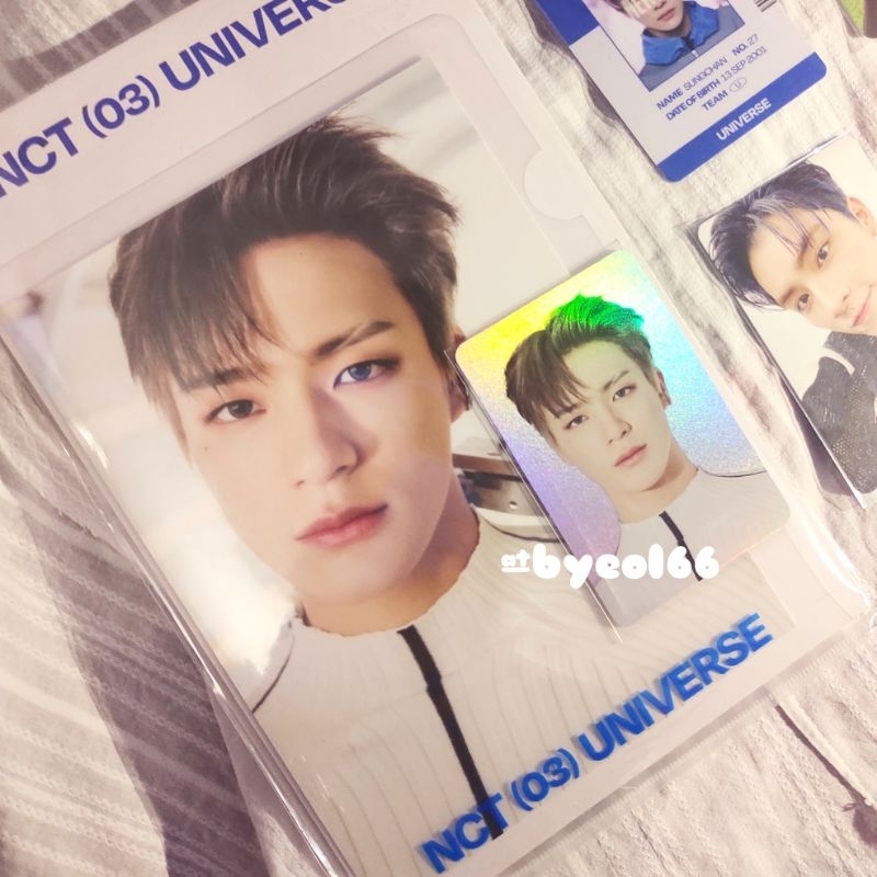 PHOTOCARD PC NCT JENO HOLOGRAM UNIVERSE POSTCARD SET