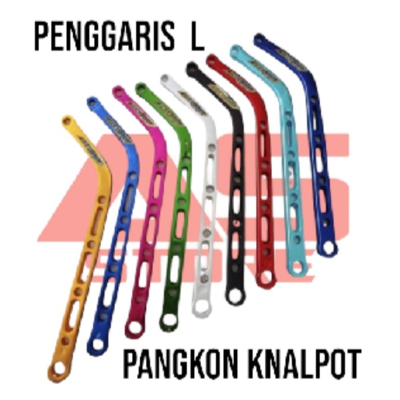 PENGGARIS L atau PANGKON KNALPOT