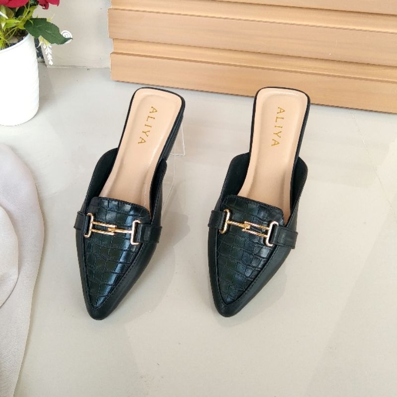 Aliya Casanova Mules Wanita heels/hak 2cm