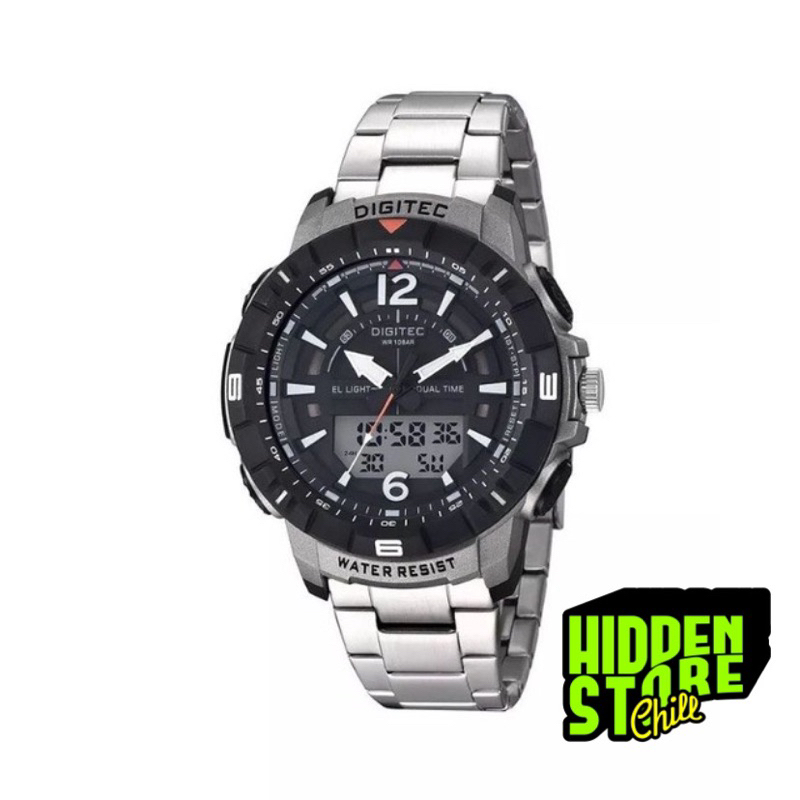 Jam tangan digitec stainless da2131r original