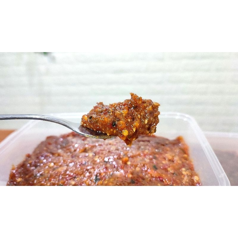 

Sambal Pecel Bu IsKhas Kediri Super Hot / Sambal Pecel Tanpa Bahan Pengawet Enak 500 gr