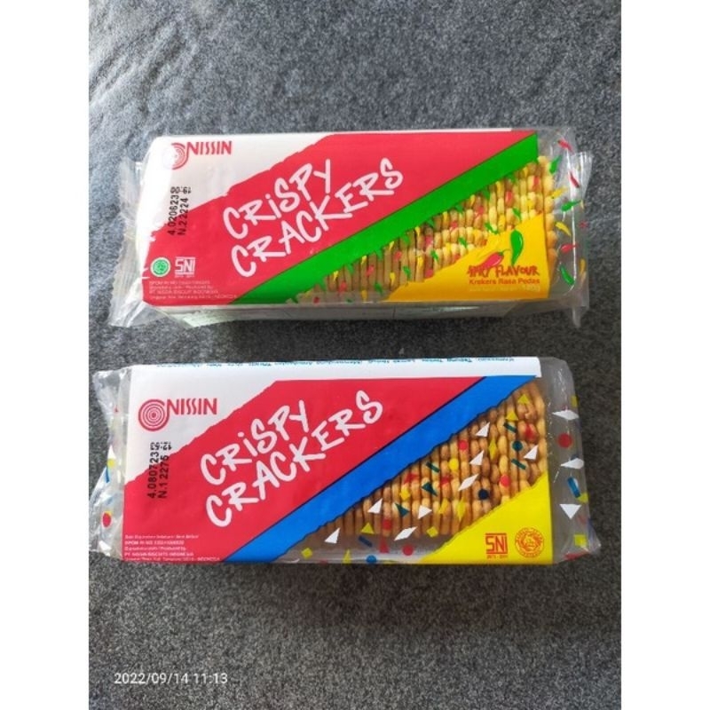 nissin crispy crackers 140gr