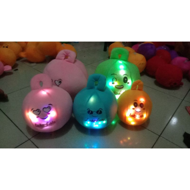Boneka lato-lato/ boneka viral lato-lato size L LED dan tanpa LED