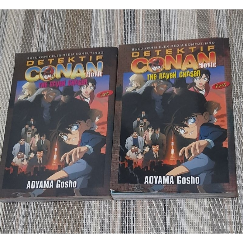 Komik Set, Detektif Conan Movie The Raven Chaser First & Last
