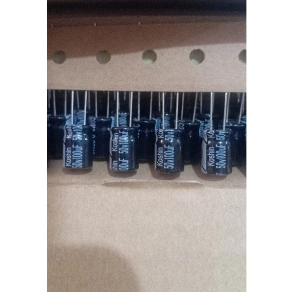 ELCO 100UF 50V ORIGINAL RENTENGAN isi ful