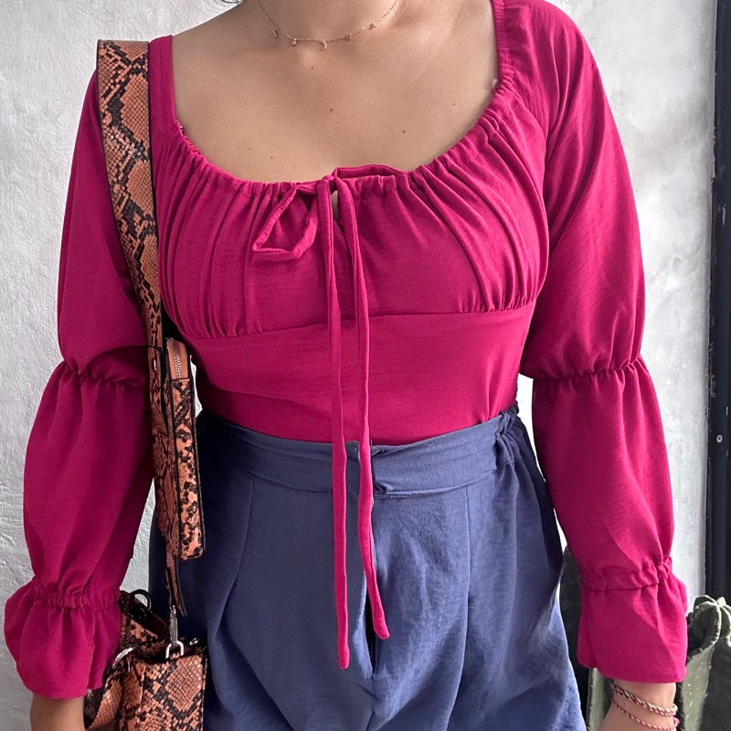 blouse Rosa top