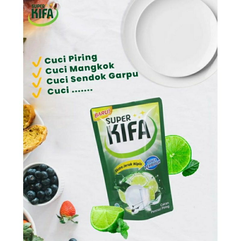 SUPER KIFA Dishwashing 100Ml - Sabun Cuci Piring