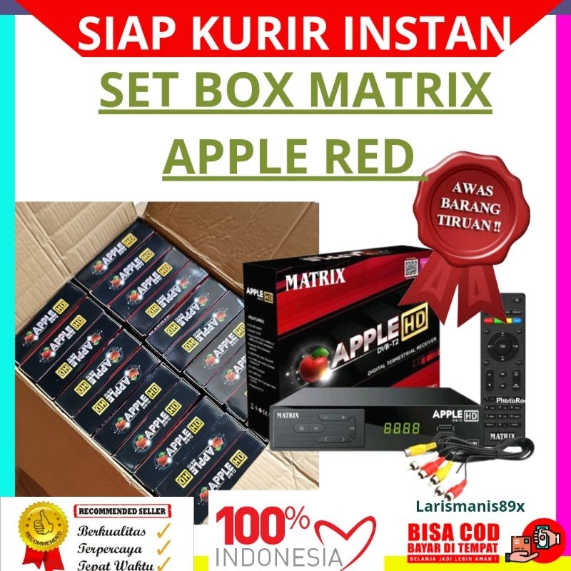 Star STB MATRIX APPLE ORIGINAL ASLI READY STOCK/ STB Matrix Set Top Box Receiver Siaran