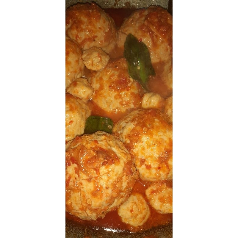 

Bakso ikan jumbo isi tetelan