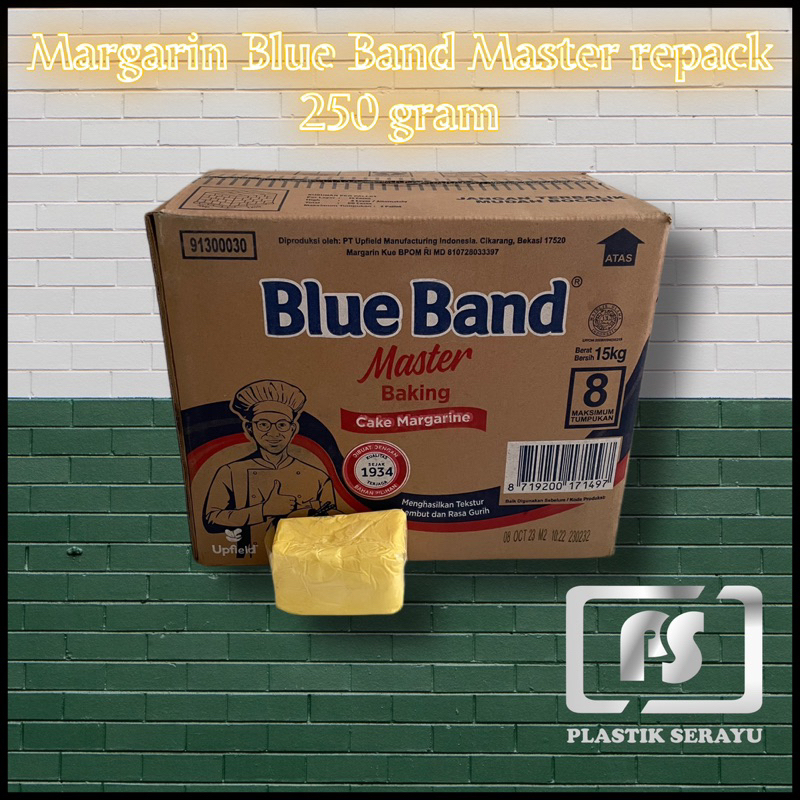 

Margarin MenTega blue band master repack 250gr - Original blue band Master cake - Repack 250 gram -