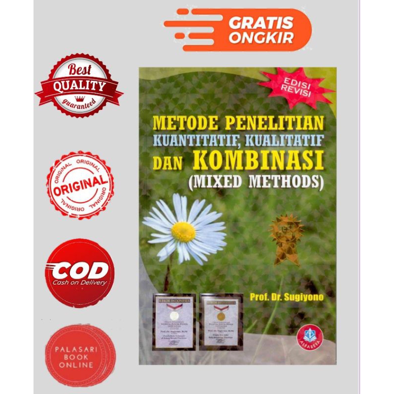 Jual Buku Metode Penelitian Kuantitatif Kualitatif Dan Kombinasi Mixed Methods Edisi Revisi