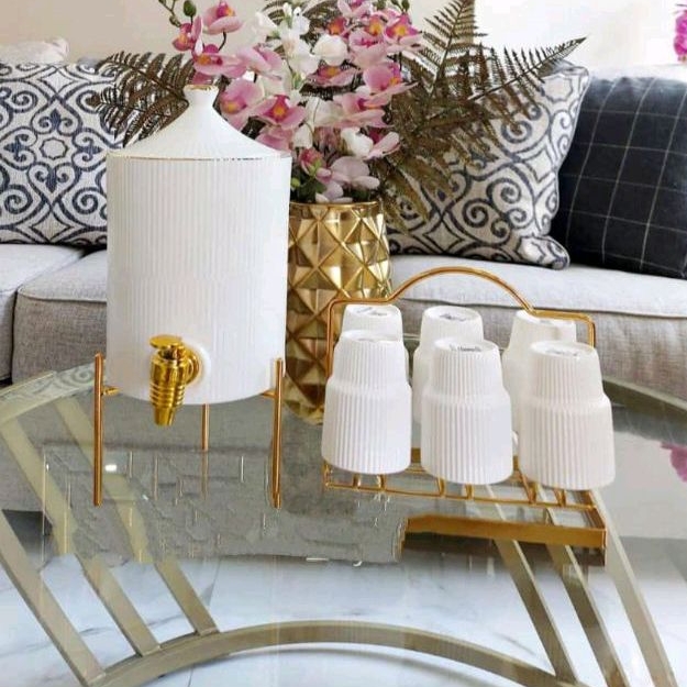 Dispenser Set Gelas dan Rak Appetite by Informa