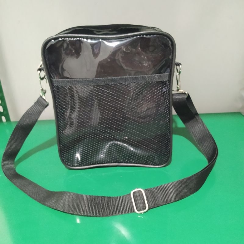 Tas selempang pvc transparan nadira/tas pvc korean style