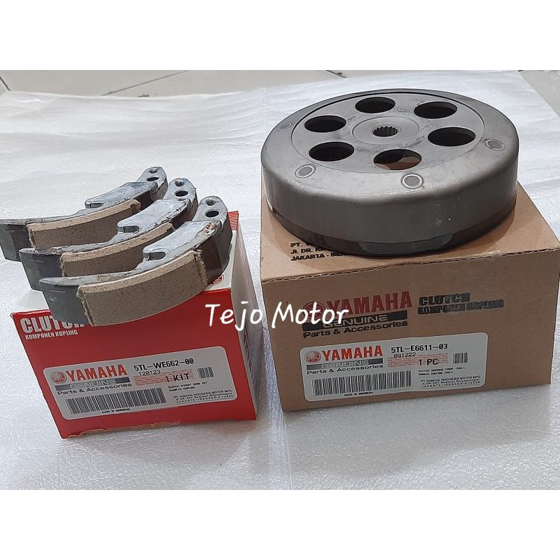 RUMAH KAMPAS GANDA SET MIO SPORTY SMILE SOUL FINO KARBU ORIGINAL YGP