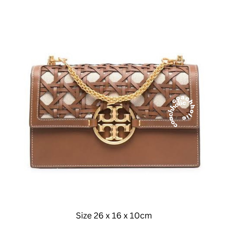 tory burch miller basket weaving