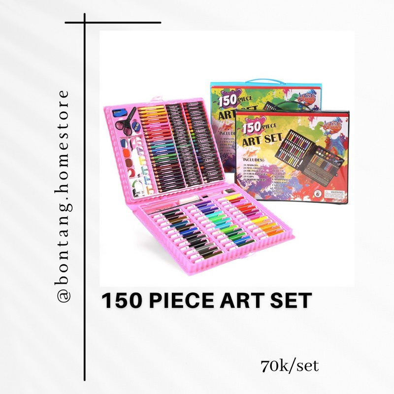 

CRAYON SET 150PCS || ART SET || PENSIL MEWARNAI ANAK