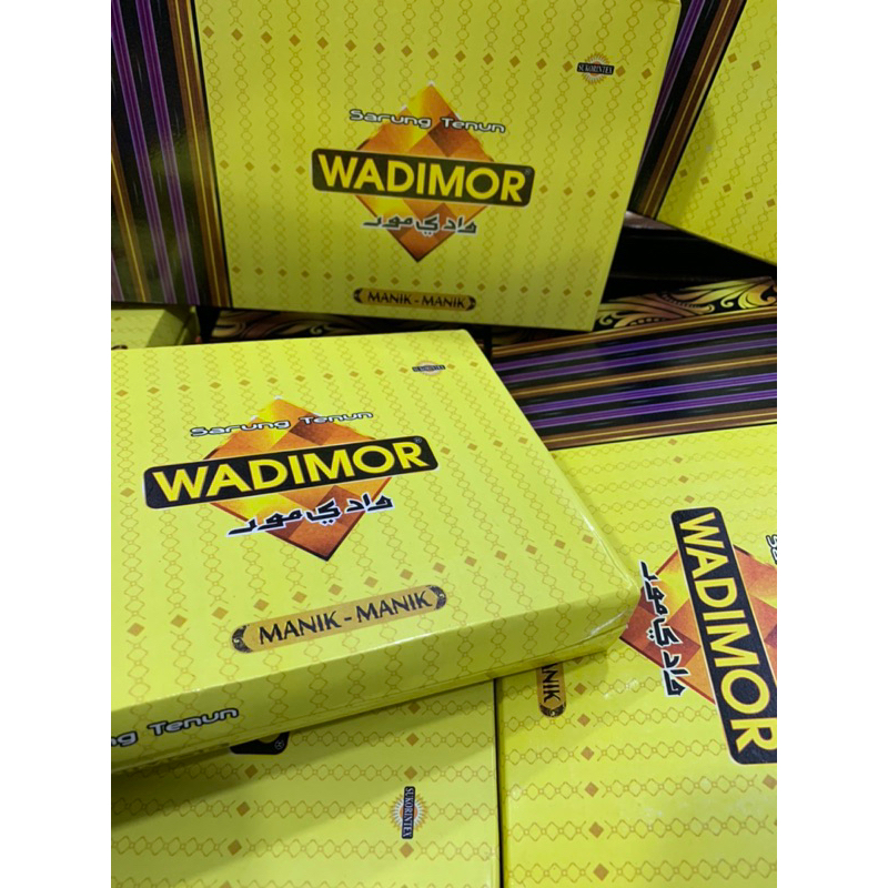 Sarung Wadimor Murah Harga Grosir | Sarung Tenun Wadimor Manik-Manik