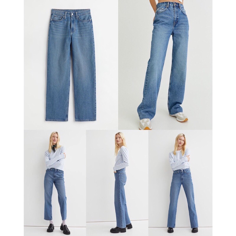 H&m 90’S Baggy Jeans Highwaist