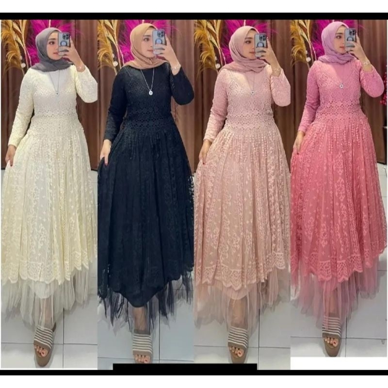 GAMIS BROKAT DEVINA ORI MAGGAN