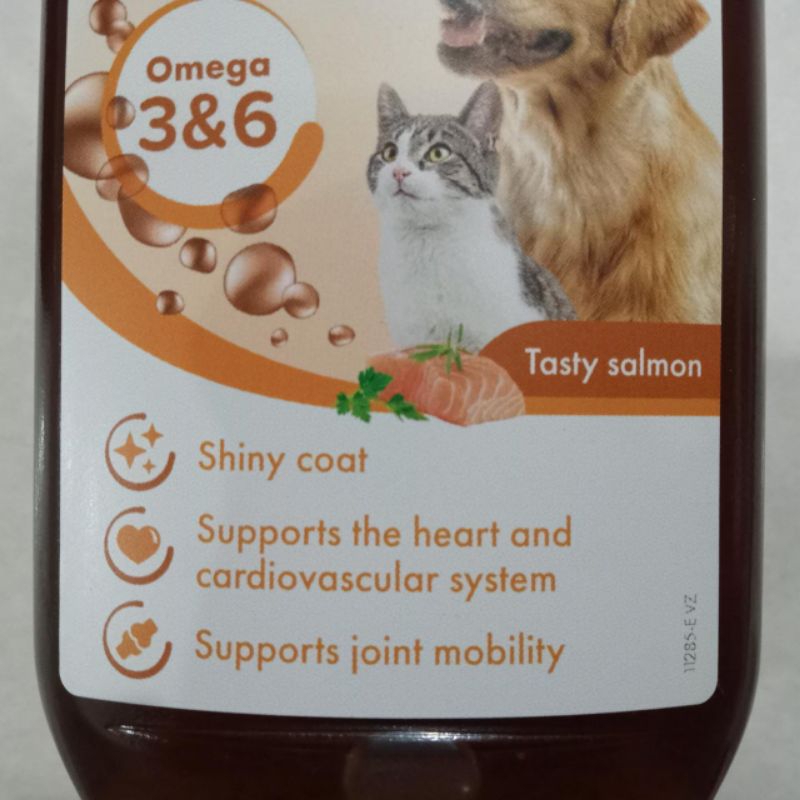 Beaphar Salmon Oil 430ml for Dog &amp; Cat with omega 3 dan 6 | vitamin untuk kucing dan anjing