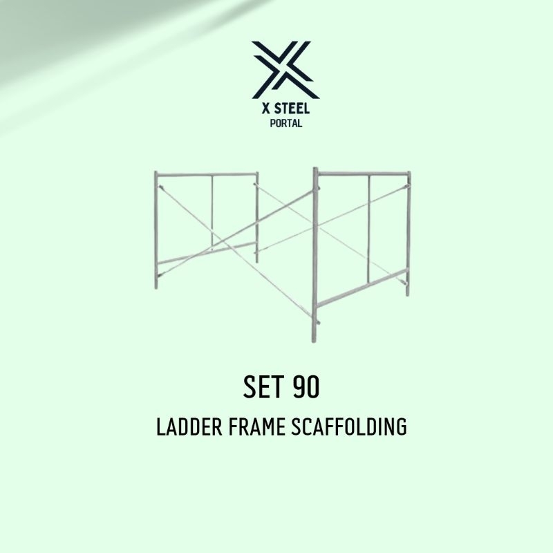 Set Ladder Frame 90 Scaffolding Steger