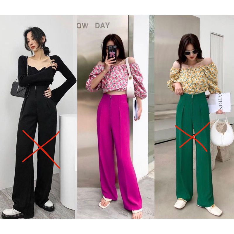 FW Celana Highwaist BKK Import Premium