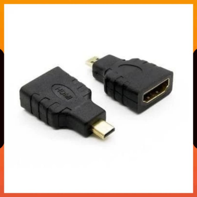 (COD) CONVERTER KONEKTOR GENDER HDTV TO MICRO HDTV / ADAPTER HDTV KE MICRO HDTV