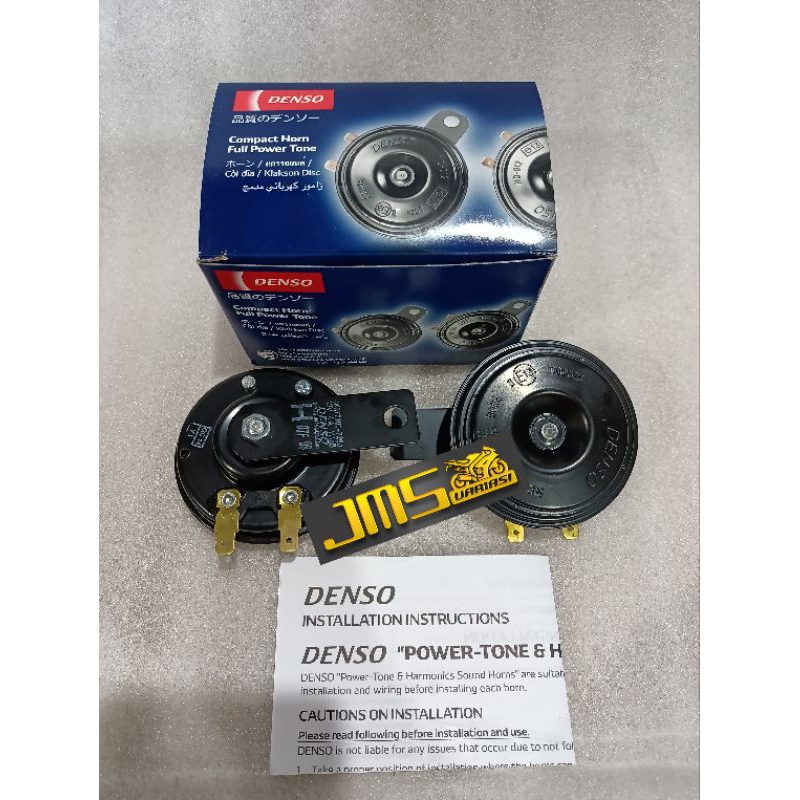 kelakson standar horn motor standar denso set kiri dan kanan dan relay kelakson universal mio mioj miom3 Xeon aerox nmax lexi soulgt beat vario125/150 vario160 pcx150 pcx160 adv150/160 blade revo fit suprax 125 jupiter mx vixion cb150 dll