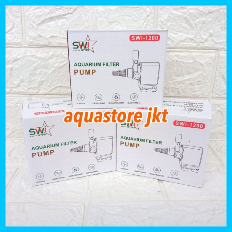 POMPA AQUARIUM NS SWI STAR 1200  POMPA FILTER AQUARIUM CELUP 1200