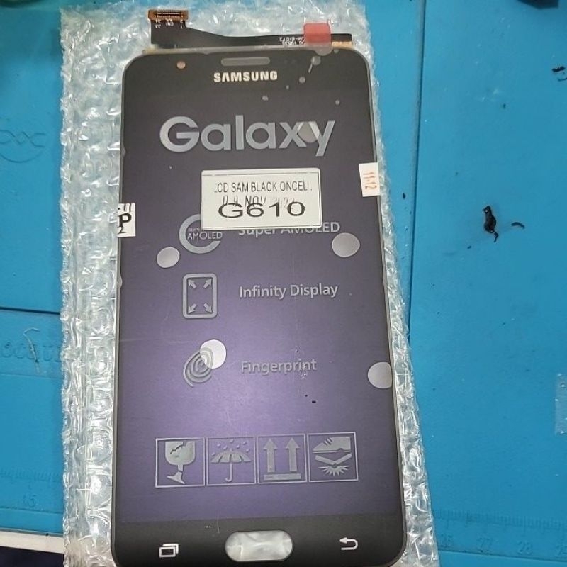 lcd ori oem samsung g610f j7 prime black