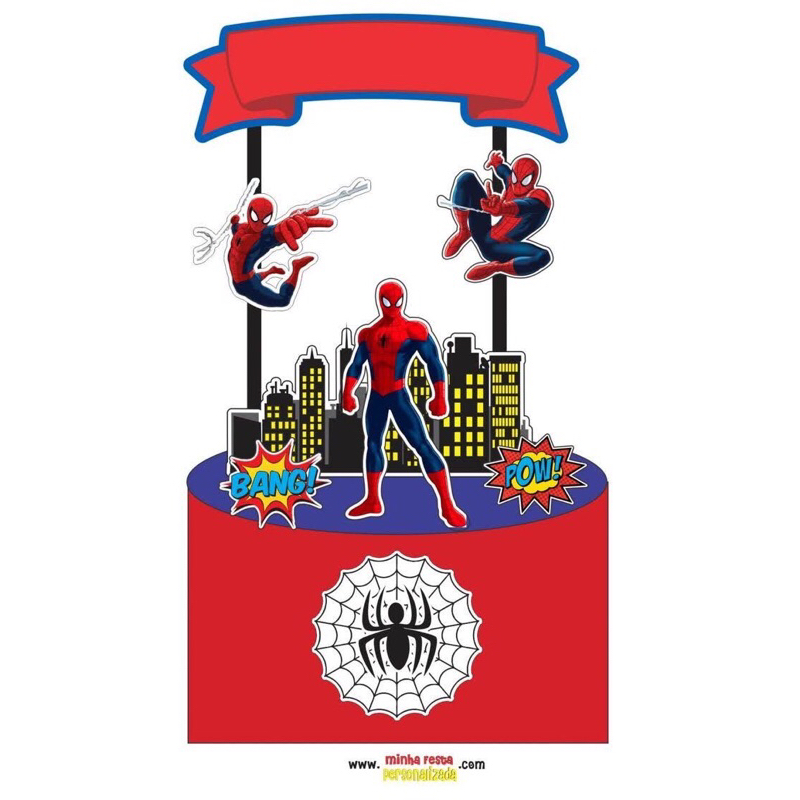 

TOPPER SPIDERMAN BISA CUSTOM NAMA