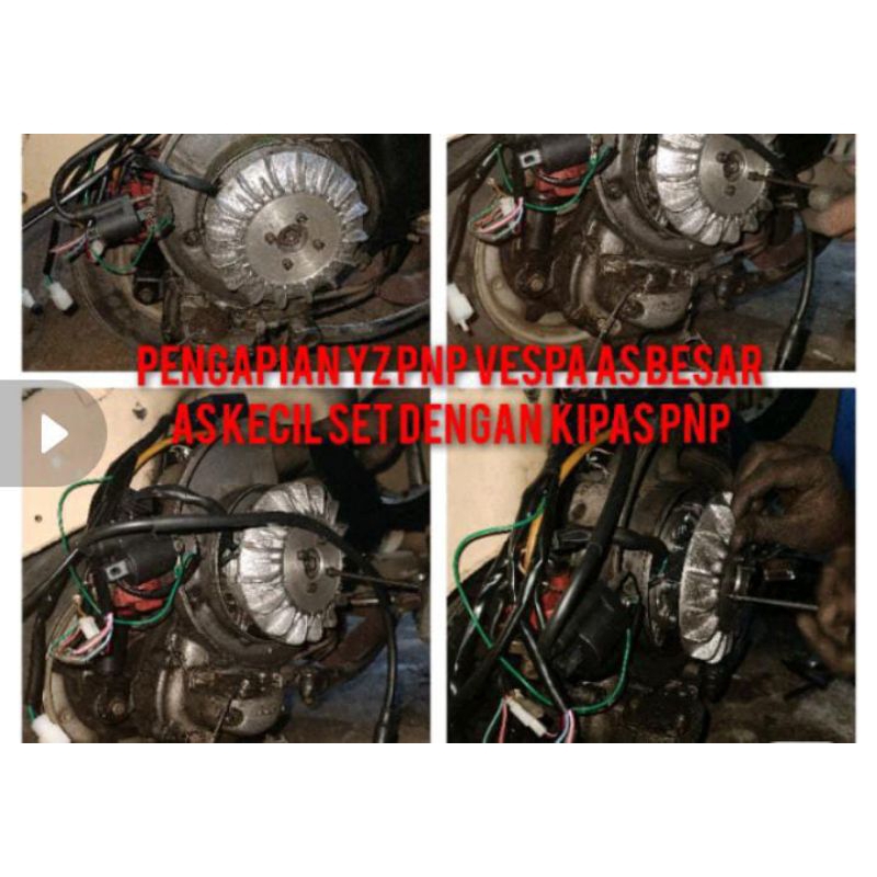 Pengapian Yz Pnp Vespa all Tipe As Besar AsKecil Magnet Yz 125