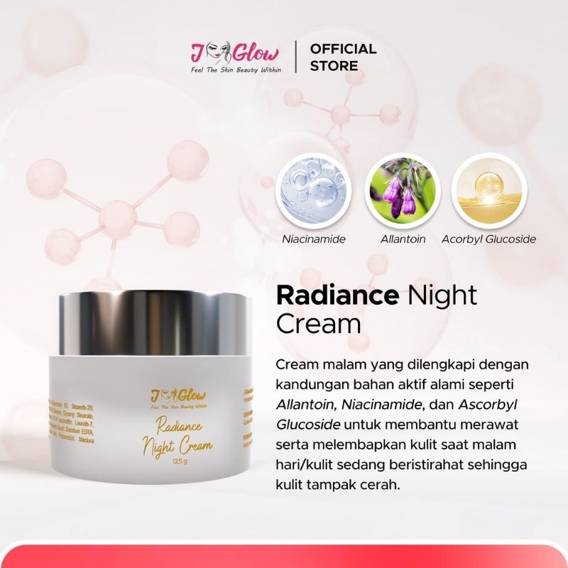 Jglow Skincare Paket Super Radiance Whitening / Untuk Kulit Normal Kusam 5in1