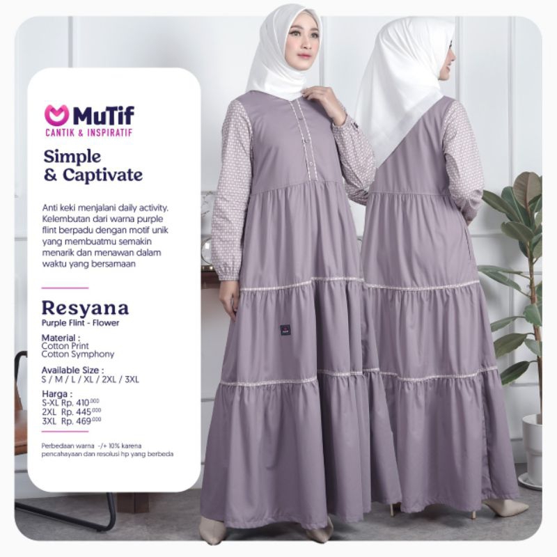 Gamis Resyana Mutif