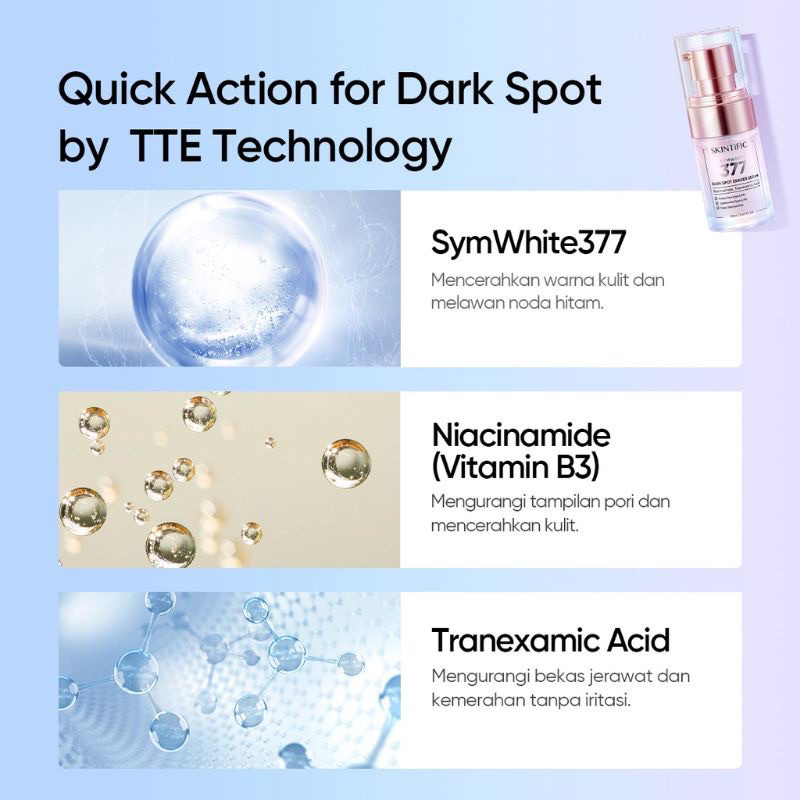 SymWhite 377 Dark Spot Eraser Serum Brightening Serum 20ml [BPOM]