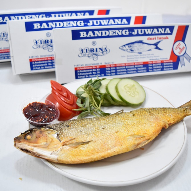 Ikan Bandeng Presto Juwana Elrina Erlina Asli Semarang Duri Lunak Vacum Vacuum Basah dan Kering Agen Bekasi