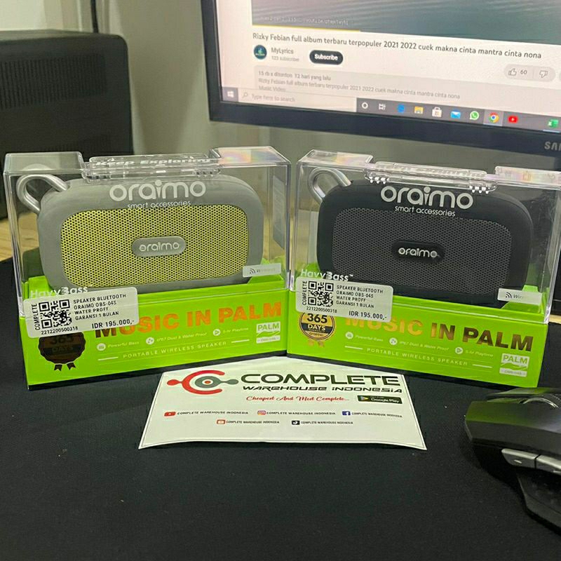 Oraimo OBS- 045 Bluetooth Speaker Dust Water Proof Heavy Bass