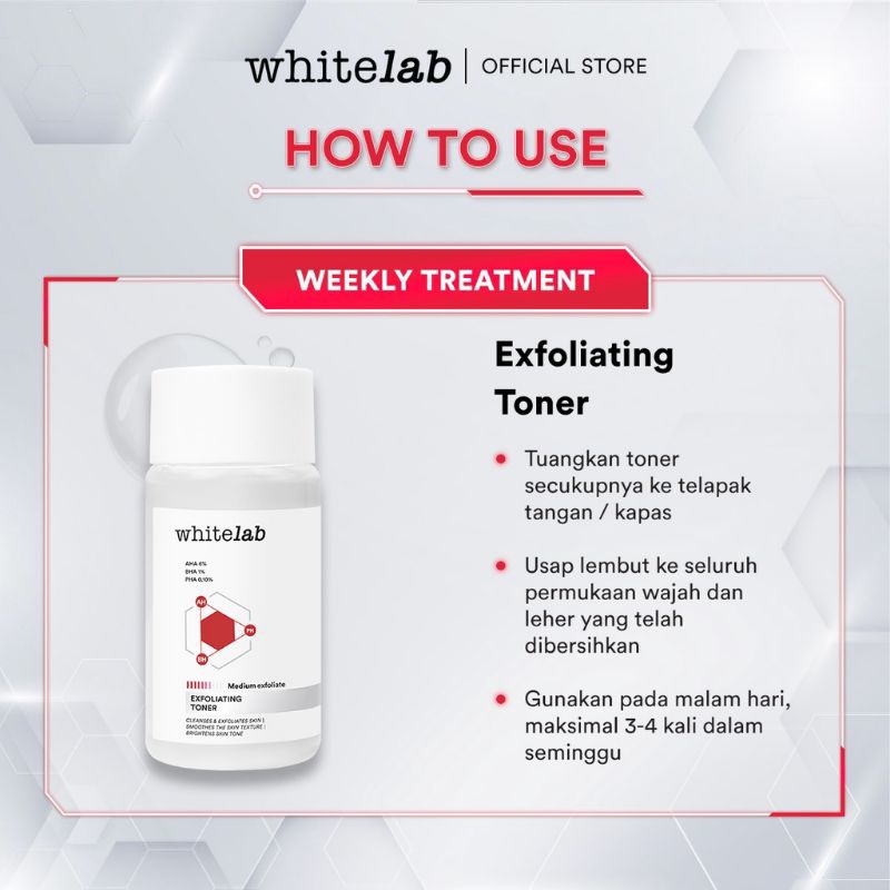 WHITELAB Exfoliating Toner