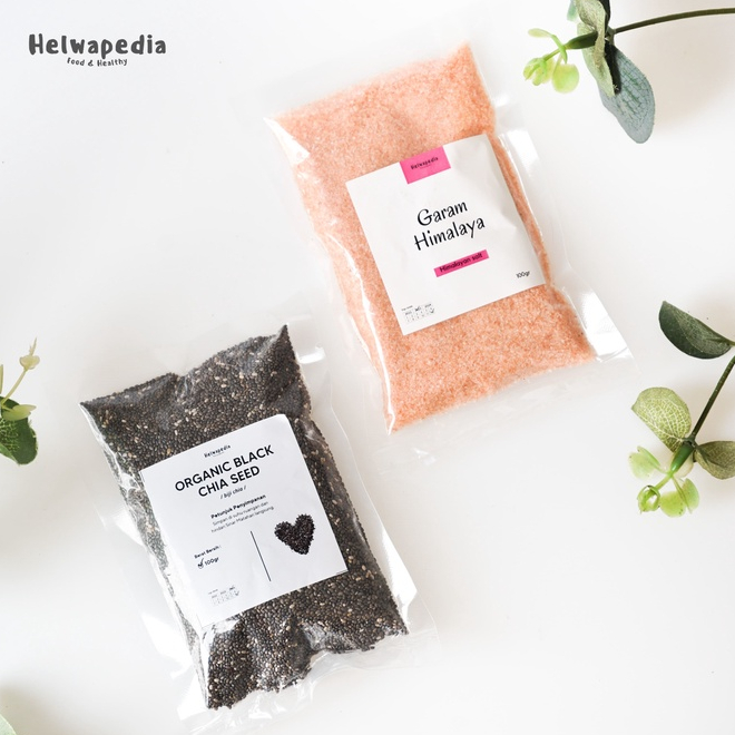 Paket Garam Himalaya Chia seed Organic