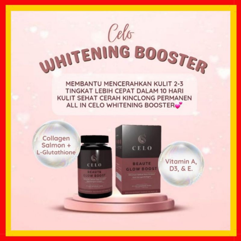 [IP]{ READY STOCK } CELO WHITENING BOOSTER ( BPOM )