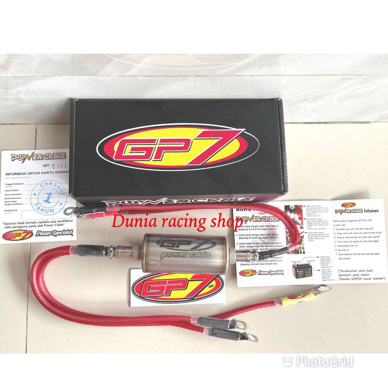 Power Cable GP7 Power Kabel GP7 KLX DTRACKER CRF 150 WR 155 Original GP7 Garansi 1 Tahun