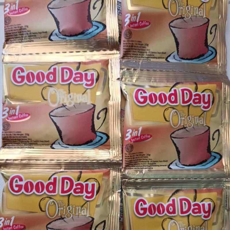 

KOPI BUBUK INSTAN GOOD DAY THE ORIGINAL 20g