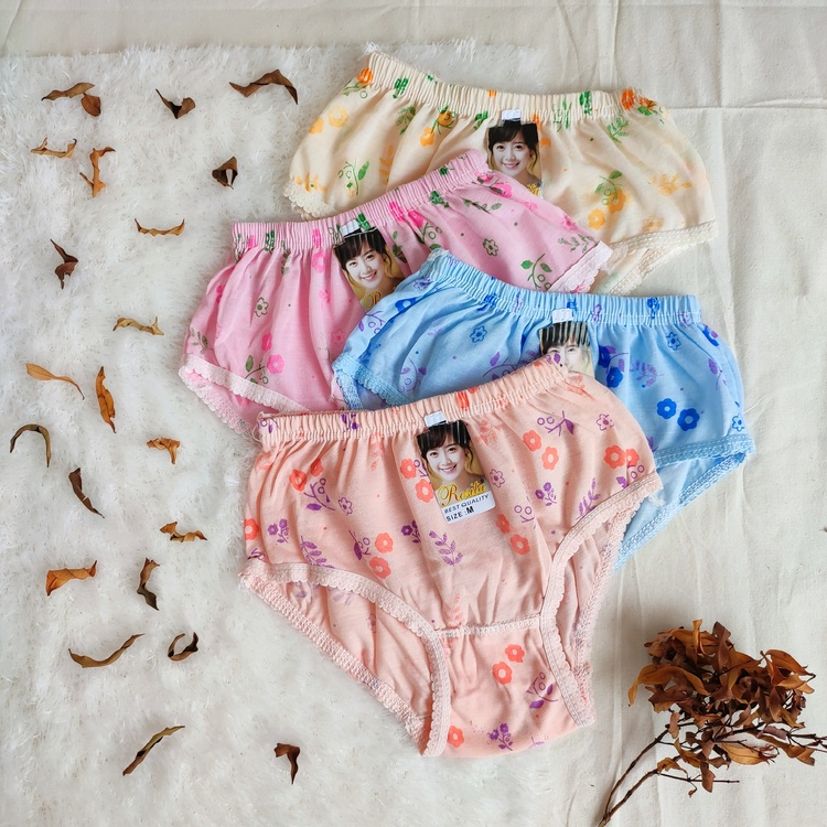 CELANA DALAM WANITA / UNDIES / CD WANITA CEWEK MOTIF MEREK ROSITA