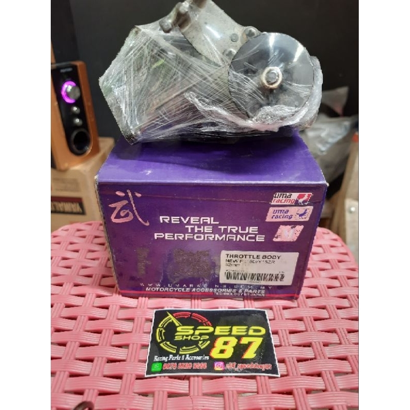 Throttel body TB UMA Racing 32mm Mx king  set intake manipul bekas