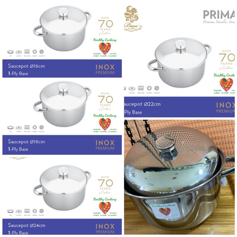 Panci Bima Sauce Pot | Panci Stainless Bima