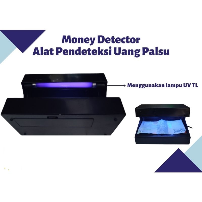 ALAT PENDETEKSI DETEKSI TES UANG PALSU / MONEY DETECTOR